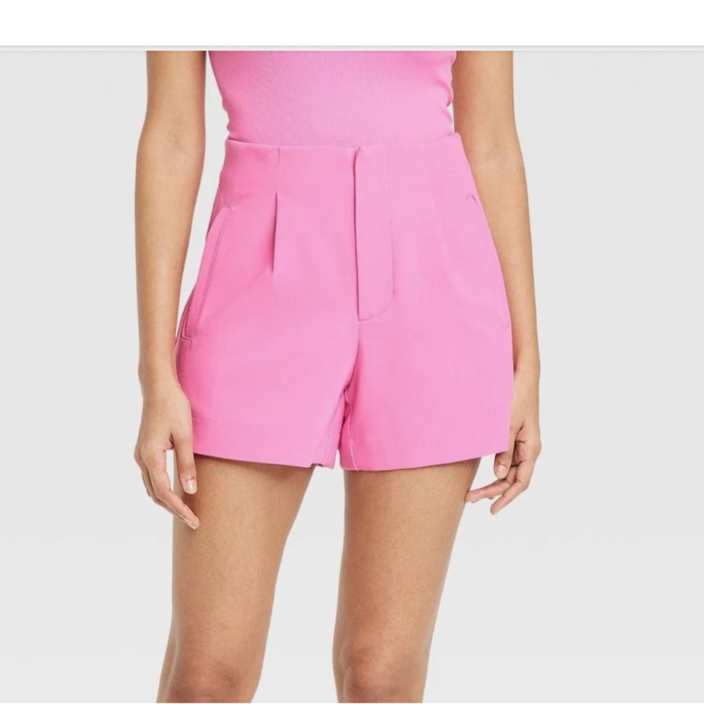a new day High Waist Pink Shorts